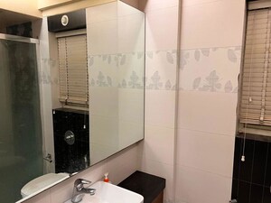 Bathroom in 2 BHK Apartment at Rachana Beverly Hills, Baner – for Rent