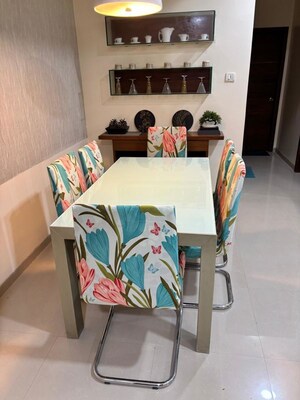 Dining area in 2 BHK Apartment at Rachana Beverly Hills, Baner – for Rent