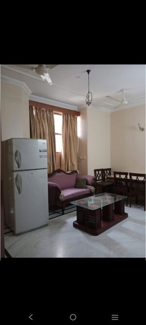 Living Room in 2 BHK Builder Floor at East Of Kailash – for Rent