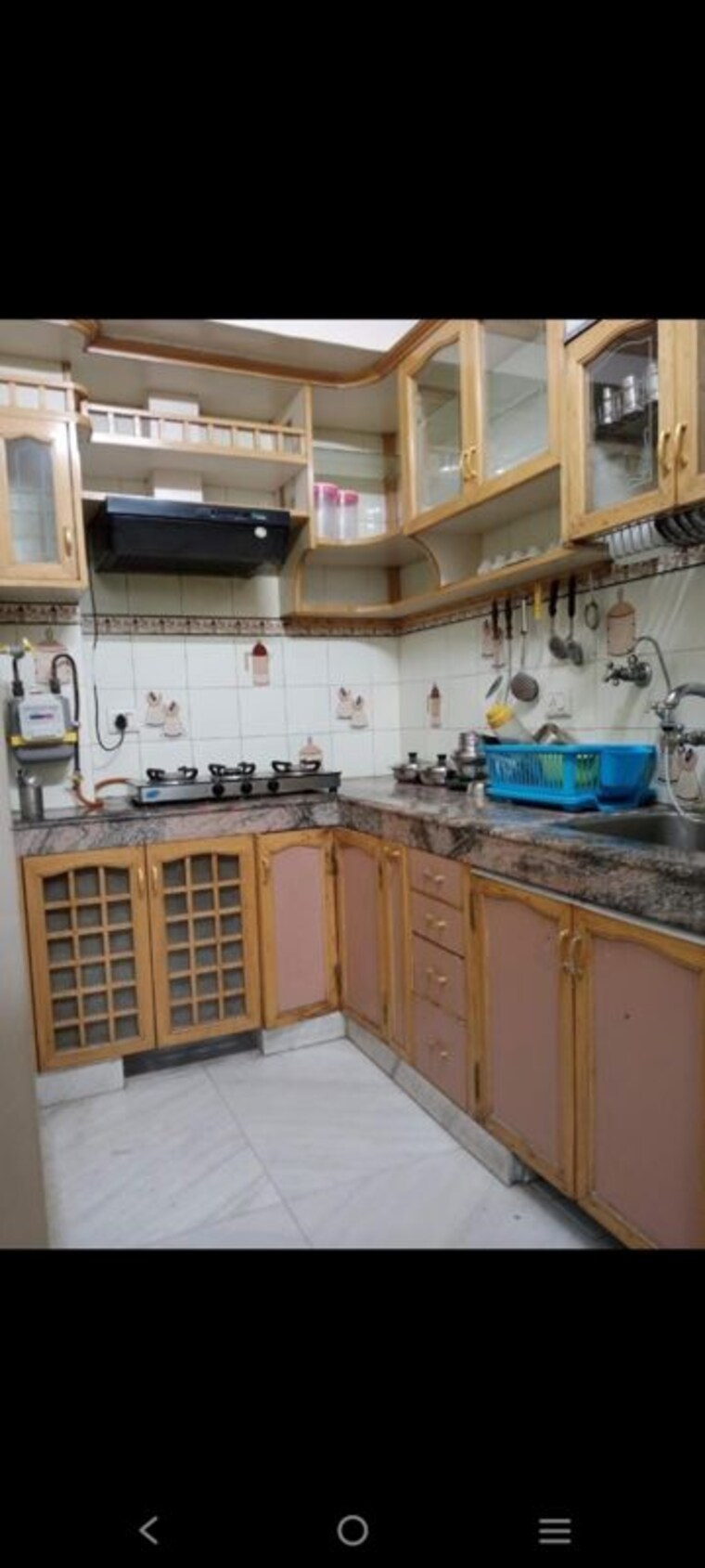 Kitchen, east of kailash 2 Bedroom 1500 Sq.Ft. Builder Floor In East Of Kailash Delhi 10290779