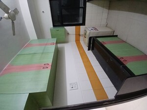 Kitchen in 2 BHK Apartment at Aalind Link Palace CHS, Goregaon East – for Rent