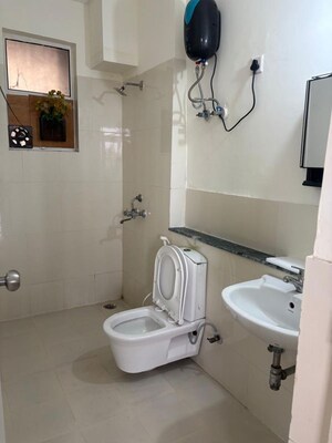 Bathroom in 3 BHK Apartment at Jaypee Green Wish town Klassic, Sector 134 – for Rent