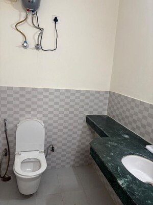 Bathroom in 3 BHK Apartment at Jaypee Green Wish town Klassic, Sector 134 – for Rent