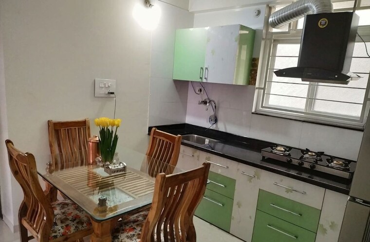 Kitchen, ganga-arcadia 2 Bedroom 970 Sq.Ft. Apartment In Kharadi Pune 10290855