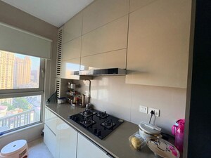 Kitchen in 2 BHK Apartment at Hiranandani Atlantis, Powai – for Rent