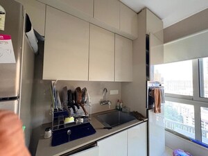 Kitchen in 2 BHK Apartment at Hiranandani Atlantis, Powai – for Rent