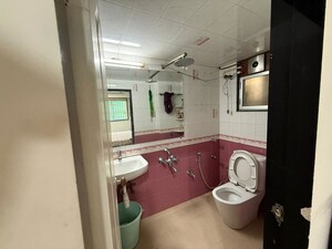Bathroom in 2 BHK Apartment at Nitie Gardens CHS, Powai – for Rent