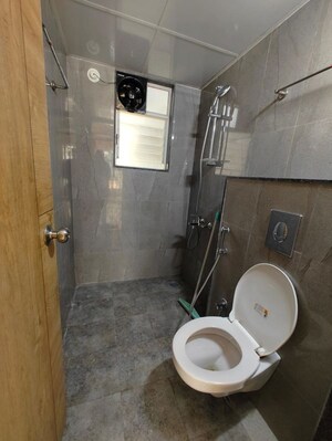 Bathroom in 3 BHK Apartment at Viraj Sequoia, Aundh – for Rent