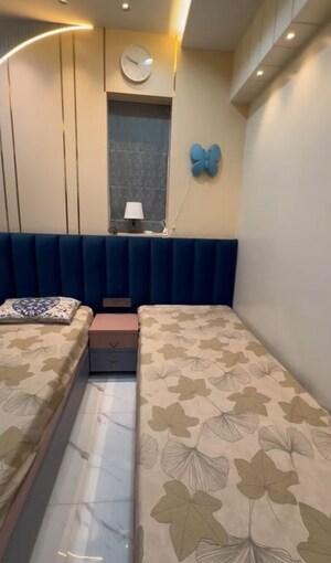 Bedroom in 2 BHK Apartment at Raymond Ten X Habitat, Pokhran Road No Two – for Rent