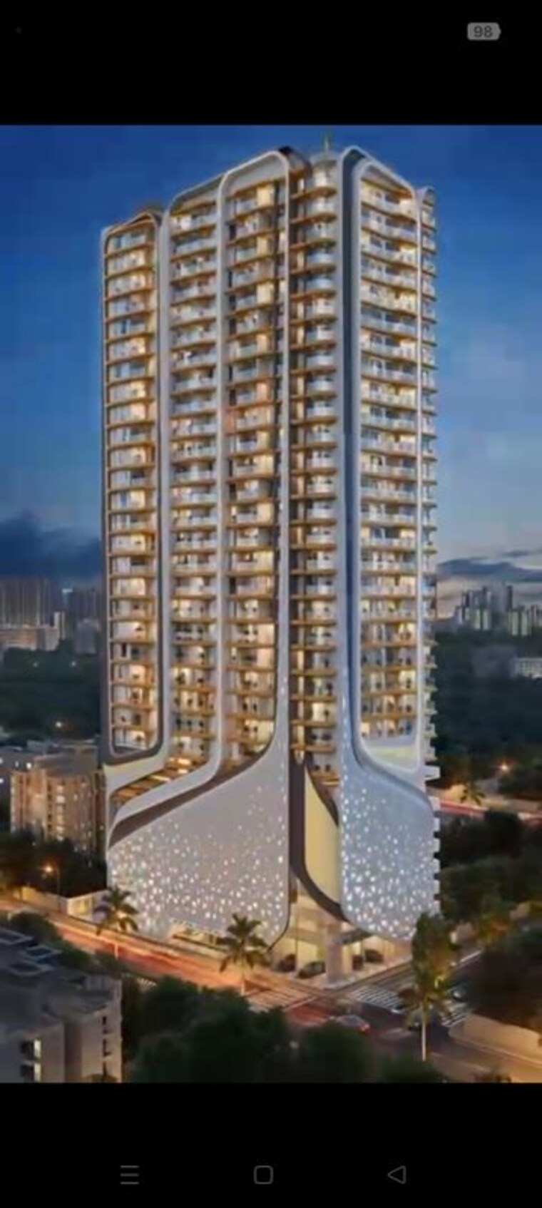 Exterior View, gurukrupa-the-marque 2 Bedroom 797 Sq.Ft. Apartment In Bandra West Mumbai 10290947