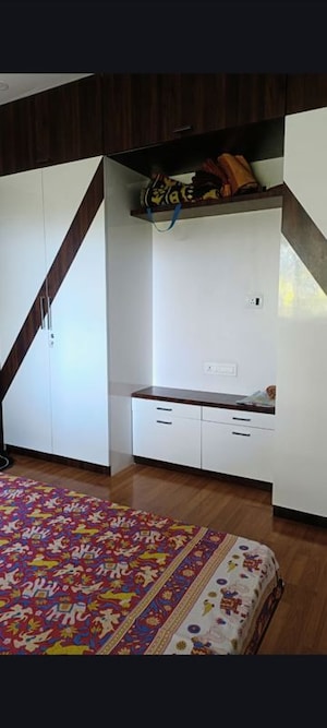 Bedroom in 4 BHK Apartment at Goel Ganga Liviano, Kharadi – for Sale