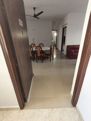 Building Lobby in 3 BHK Apartment at Urban Axis Urban Woods, Sushant Golf City – for Rent
