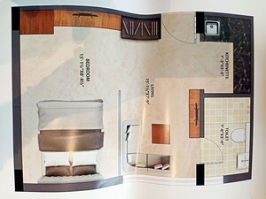 Floor Plan in Studio Apartment at The Address Mullanpur, North Mullanpur – for Sale