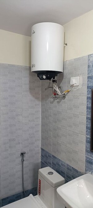 Bathroom in 1 BHK Independent House at Delta I Greater Noida – for Rent