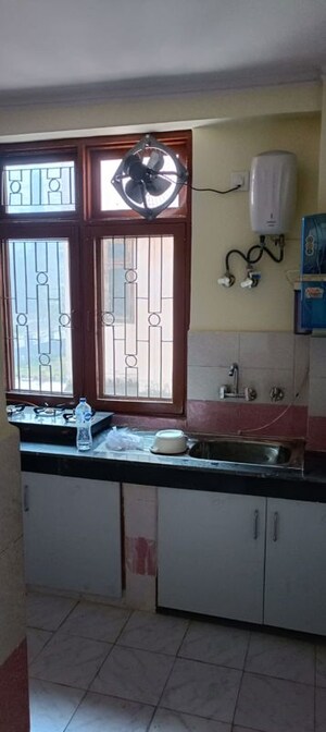 Kitchen in 1 BHK Independent House at Delta I Greater Noida – for Rent