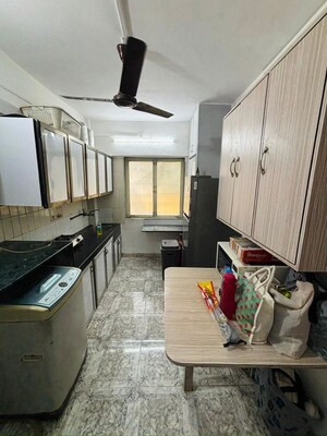 Kitchen in 2 BHK Apartment at Chandak 34 Park Estate, Goregaon West – for Rent