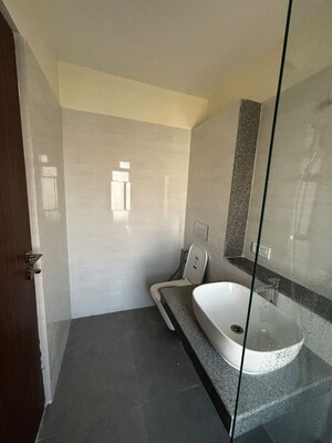 Bathroom in 2 BHK Apartment at Dynamix Divum, Malad East – for Rent