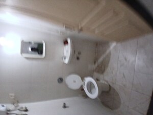 Bathroom in 2 BHK Apartment at Kamanwala Manavsthal II, Goregaon East – for Rent