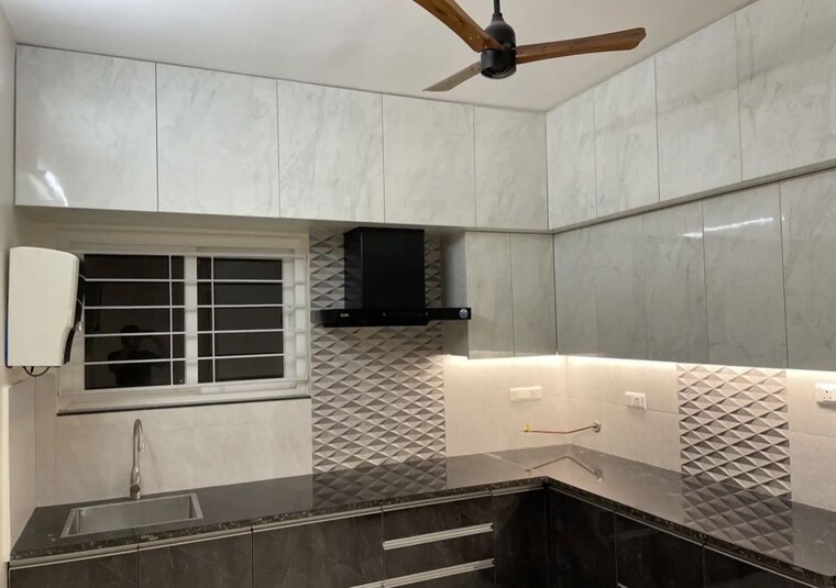 Kitchen, my-home-krishe 3 Bedroom 2160 Sq.Ft. Apartment In Financial District Hyderabad 10291190