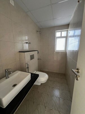 Bathroom in 3 BHK Apartment at Godrej Nurture Pune, Mamurdi – for Rent