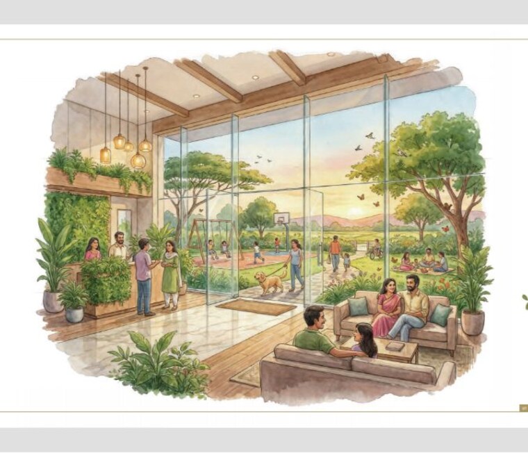 Exterior View, kollur 3 Bedroom 1519 Sq.Ft. Apartment In Kollur Hyderabad 10291221