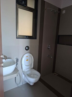 Bathroom in 3 BHK Apartment at Kanchan Osian One and Only, Koregaon Park – for Rent