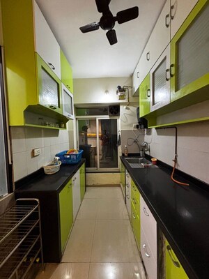 Kitchen in 2 BHK Apartment at Mantri Park, Goregaon East – for Rent