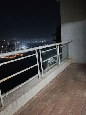 Balcony in 3 BHK Apartment at Paranjape Blue Ridge, Hinjewadi – for Rent