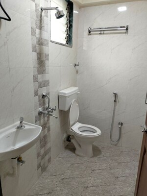 Bathroom in 2 BHK Apartment at Malad East – for Rent