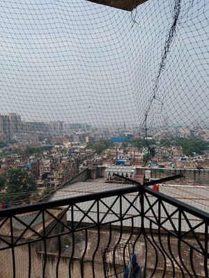 Balcony in 2.5 BHK Apartment at Aditya Mega City, Vaibhav Khand – for Rent