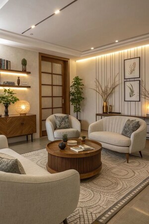 Living Room in 2 BHK Villa at Bidadi – for Sale