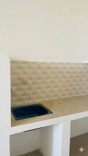 Kitchen in 1 RK Independent House at Friends Colony – for Rent