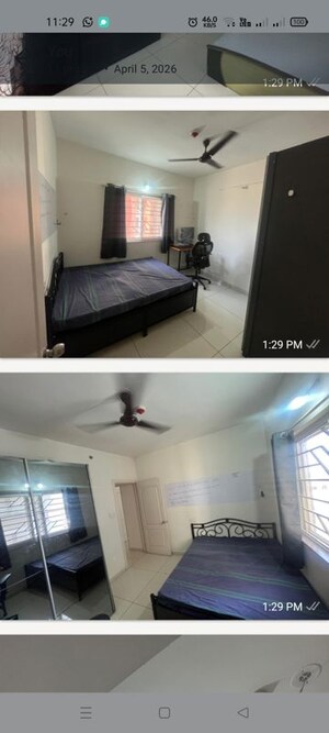 Bedroom in 2 BHK Apartment at Avon Vista, Balewadi – for Rent