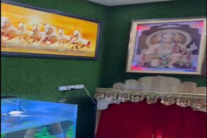 Bedroom in 3 BHK Builder Floor at Aravali Vihar – for Sale