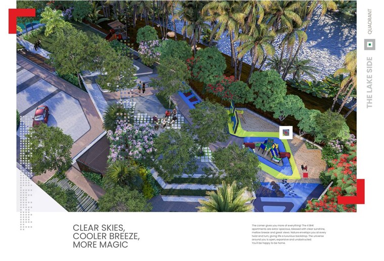 Map Location, dsr-valar 3 Bedroom 3242 Sq.Ft. Apartment In Kokapet Hyderabad 10291216