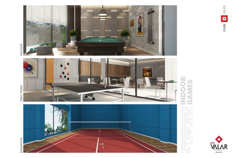 Kitchen, dsr-valar 3 Bedroom 3242 Sq.Ft. Apartment In Kokapet Hyderabad 10291216