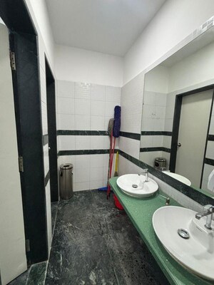 Bathroom in  Showroom at Nahar Amrit Shakti, Chandivali – for Rent