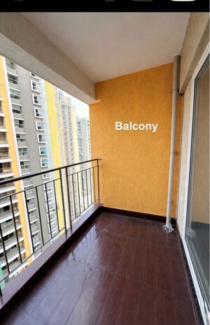 Balcony in 3 BHK Apartment at Pride Purple Park Titan, Hinjewadi – for Rent
