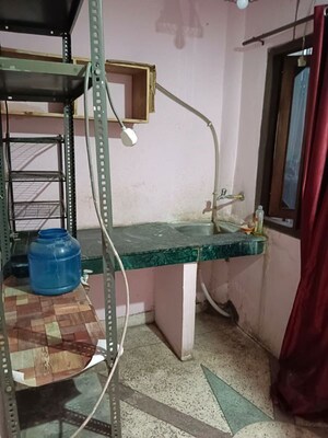 Kitchen in Studio Builder Floor at Lajpat Nagar 4 – for Rent