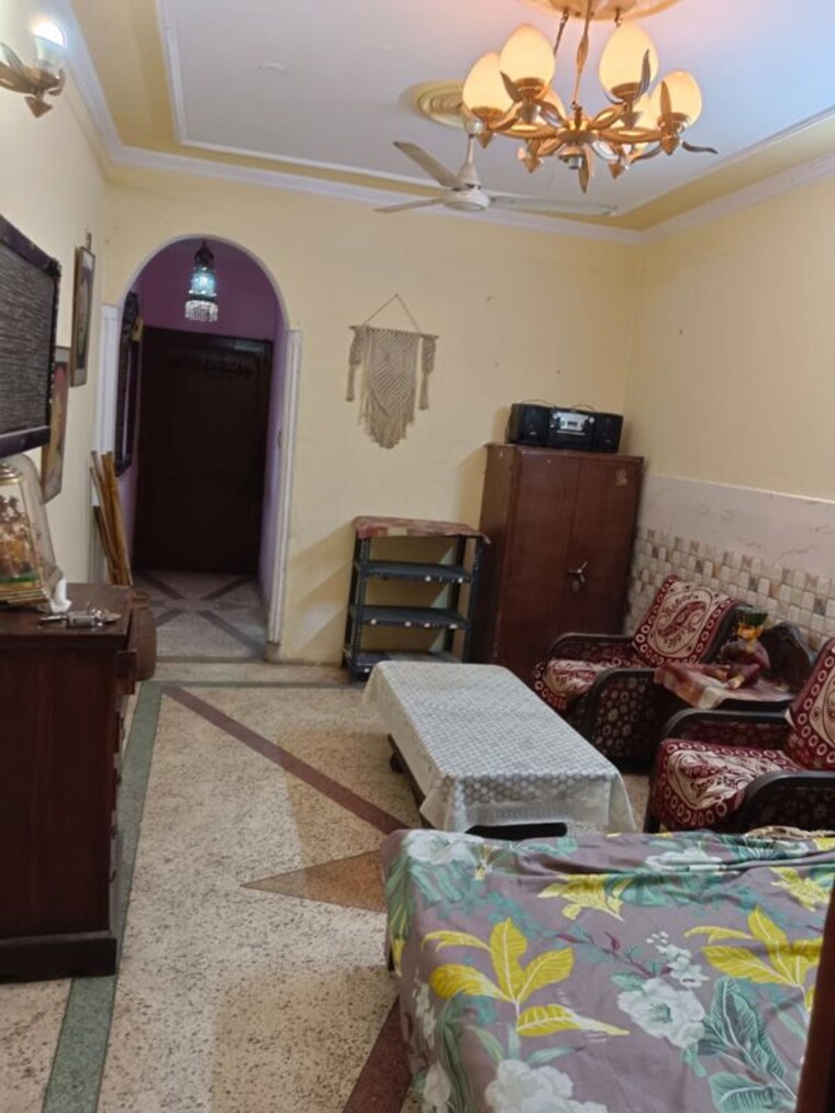 Living Room, lajpat nagar 4 Studio 345 Sq.Ft. Builder Floor In Lajpat Nagar 4 Delhi 10291499