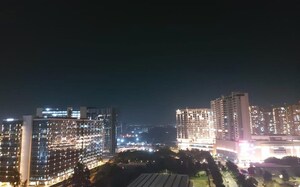 2 BHK Apartment – Exterior View View at Bhartiya Nikoo Homes Phase 2, Thanisandra Main Road - for Rent