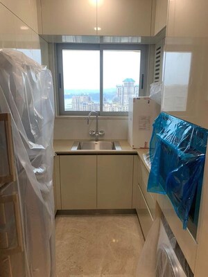 Kitchen in 1 BHK Apartment at Hiranandani Regent Hill, Powai – for Rent