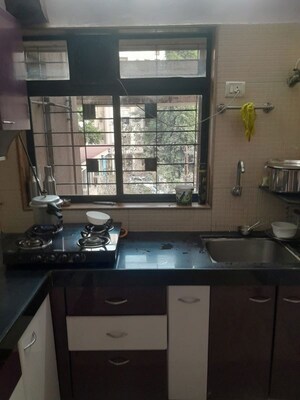 Kitchen in 2 BHK Apartment at Prakruti Park, Brahmand – for Rent