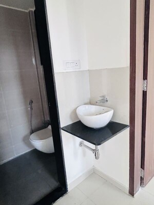 Bathroom in 1 BHK Apartment at Pharande Kairosa, Punawale – for Sale