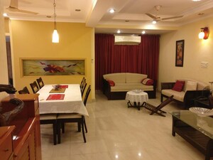 Living Room in 3 BHK Apartment at Sector 10 Dwarka – for Rent