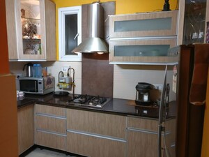 Kitchen in 3 BHK Apartment at Sector 10 Dwarka – for Rent
