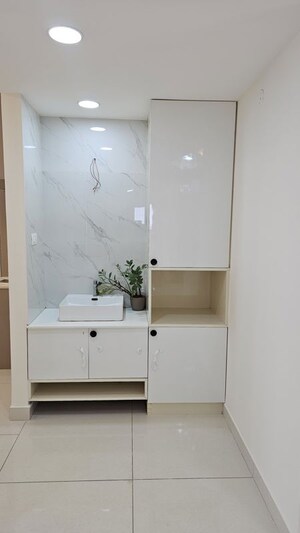 Bathroom in 3 BHK Builder Floor at My Home Tridasa, Tellapur – for Sale