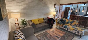 Living Room in 2.5 BHK Independent House at Habitat 44, Sector 44 – for Rent