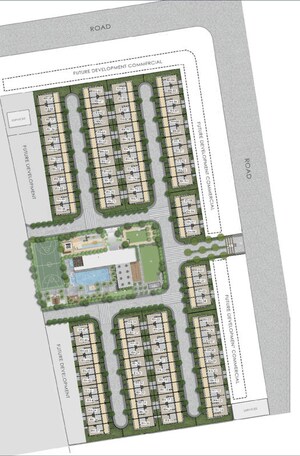 Master Plan in 3 BHK Villa at Marunji – for Sale