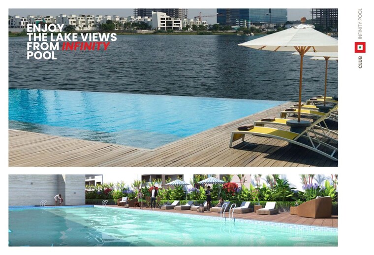 Swimming Pool, dsr-valar 4 Bedroom 4090 Sq.Ft. Apartment In Kokapet Hyderabad 10291523